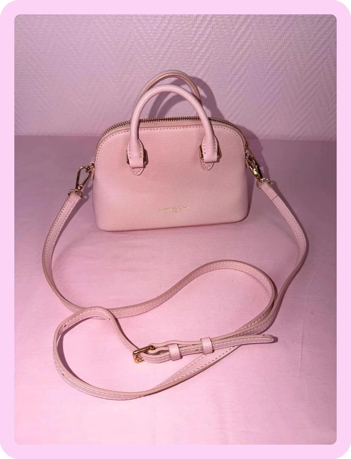 Petit sac Lancaster rose propre pas de soucis